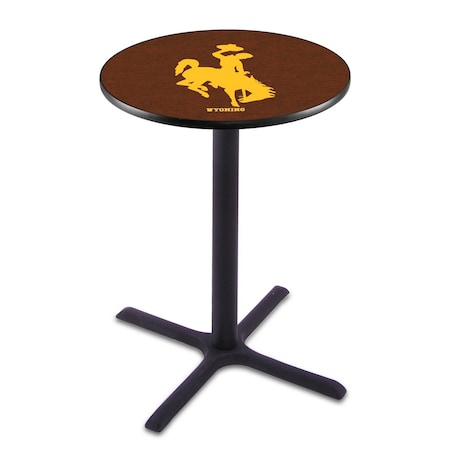 42 Blk Wrinkle Wyoming Pub Table